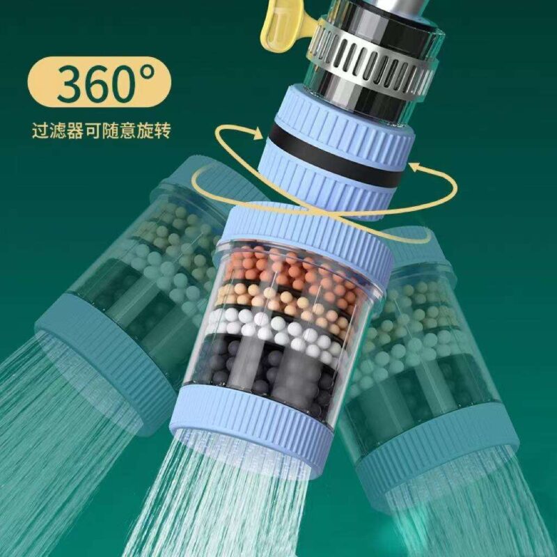 (4 Pic) 360 Degree Rotatable 6 Layers Water Filter Tap