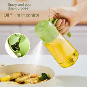 (১ পিস) 2 in1 Oil Spray Dispenser Bottle