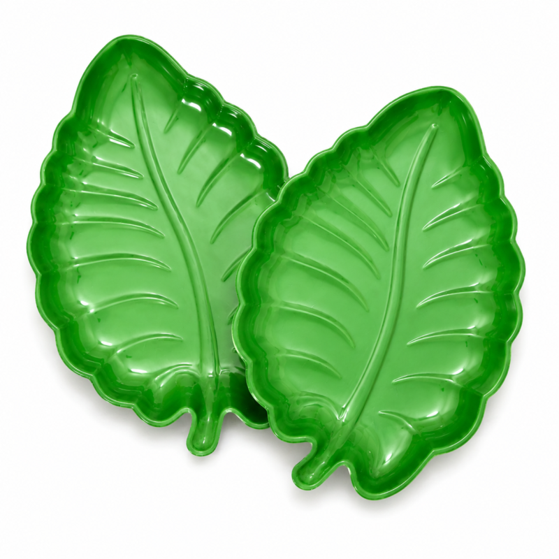 12 Pcs Taro Leaf Plate
