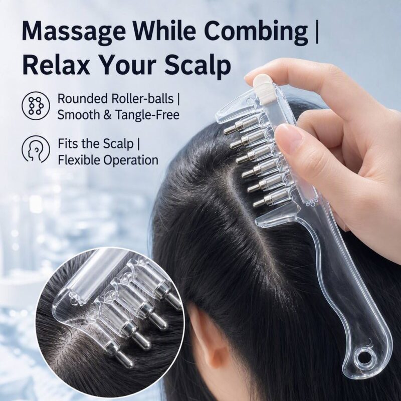 1 Pcs Hair Growth Massager