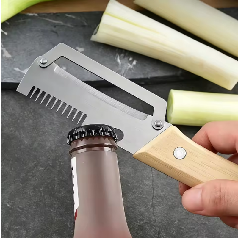 1 Set Wooden Handle Vegetable Peeler