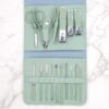 H141b254b36cc4118a806279ce9227d653 1pcs 16-in-1 Stainless Steel Manicure