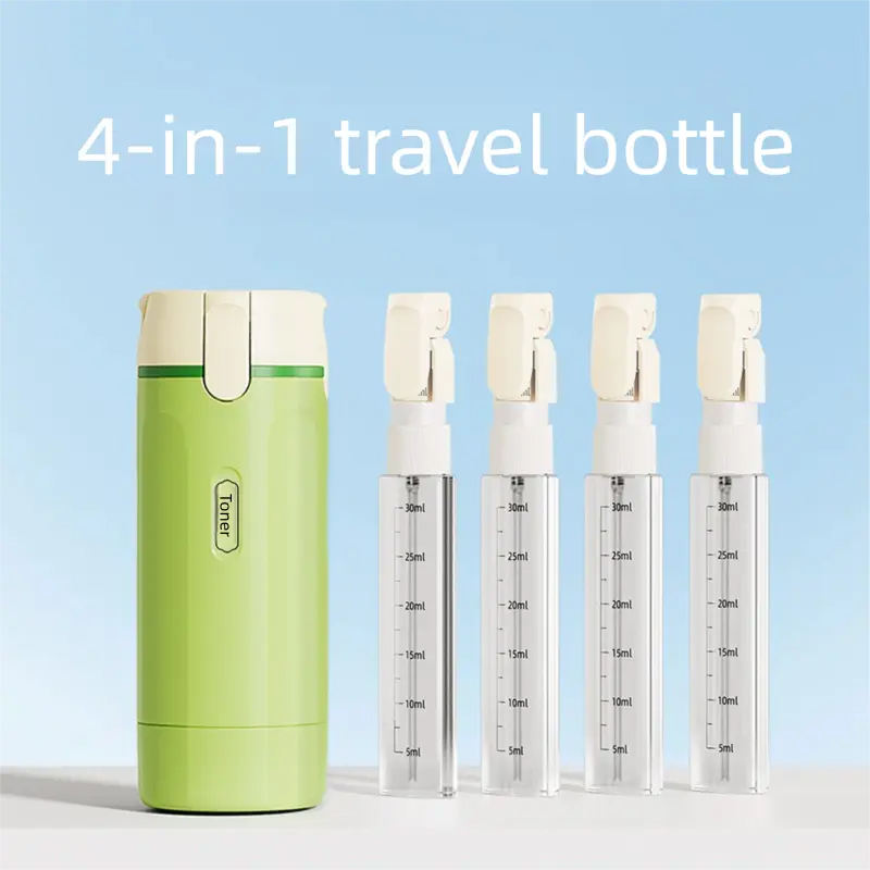 1pcs 4-in-1 Travel Bottle