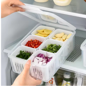 3pcs 6-Compartment Storage Organize